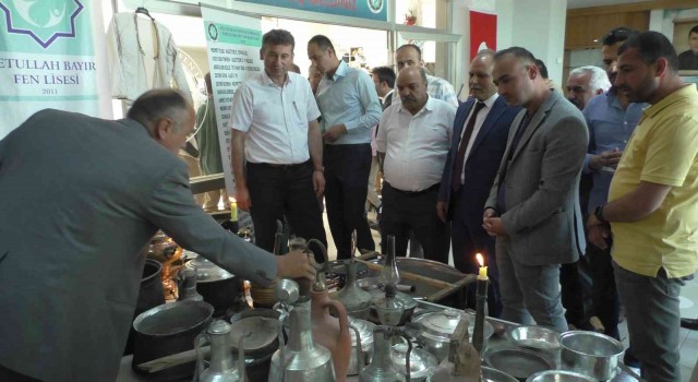 Beyşehirde bilim fuarında projeler sergilendi