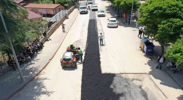 Bilecikte asfaltlama çalışmaları başladı