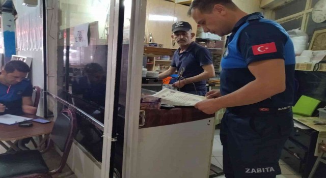 Bilecikte zabıtadan işletme denetimi