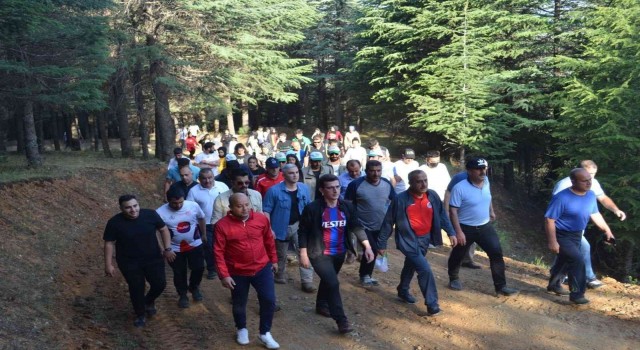 Bingölde 60 kişilik grup doğa yürüyüşü gerçekleştirdi