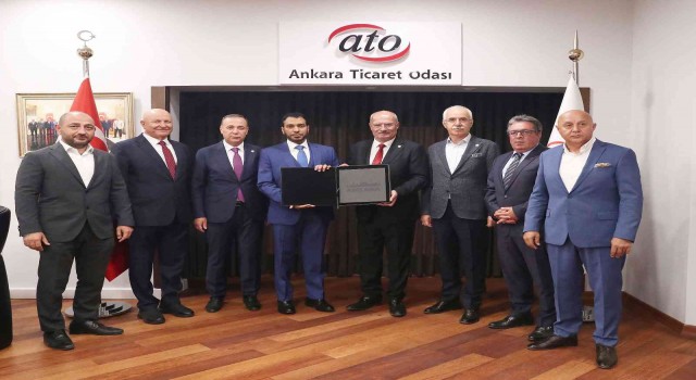 Birleşik Arap Emirlikleri (BAE) Büyükelçisi Al Dhaheri, ATO Başkanı Baranı ziyaret etti