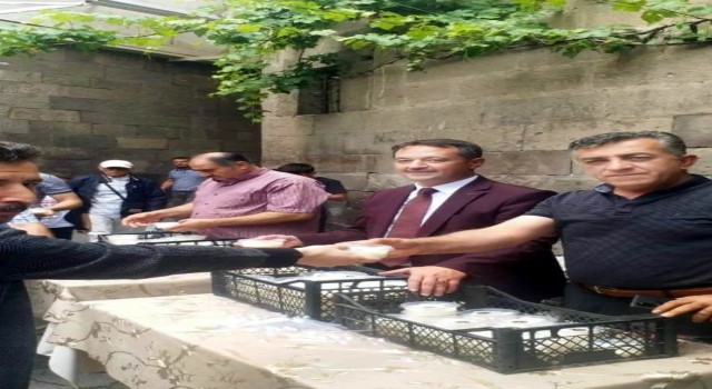 Birlik Vakfından sütlaç ikramı