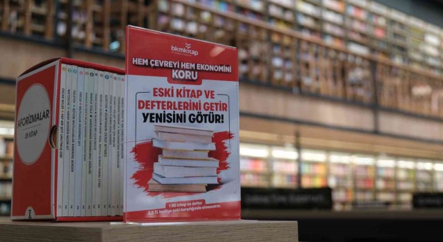 BKMKİTAPtan hem çevreni hem ekonomini koru kampanyası