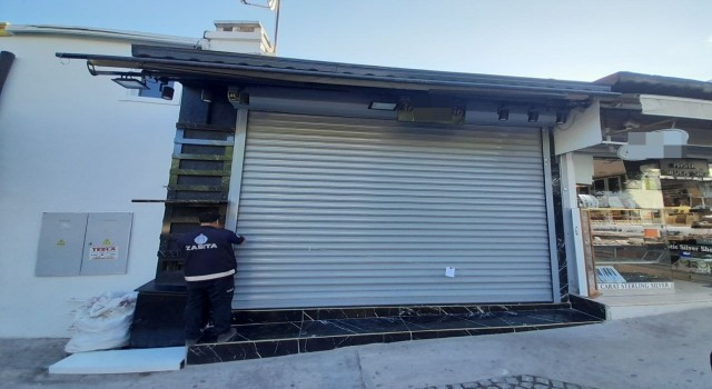 Bodrumda hanutçuluk yapan işletmeler teker teker mühürleniyor