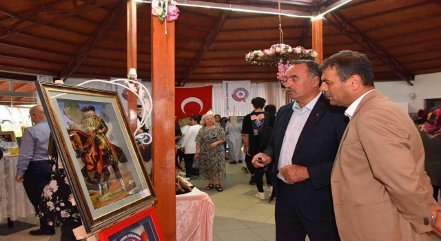 Bozüyükte el sanatları sergisi açıldı