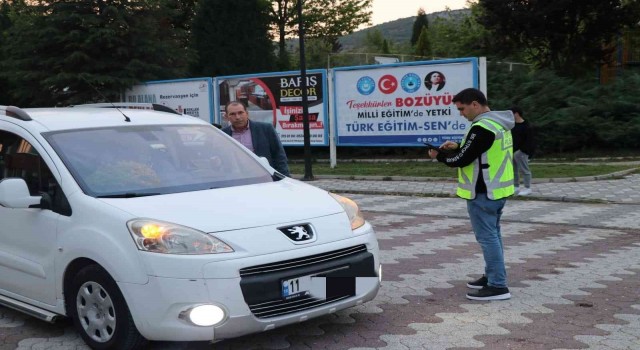 Bozüyükte trafik denetimleri arttırıldı