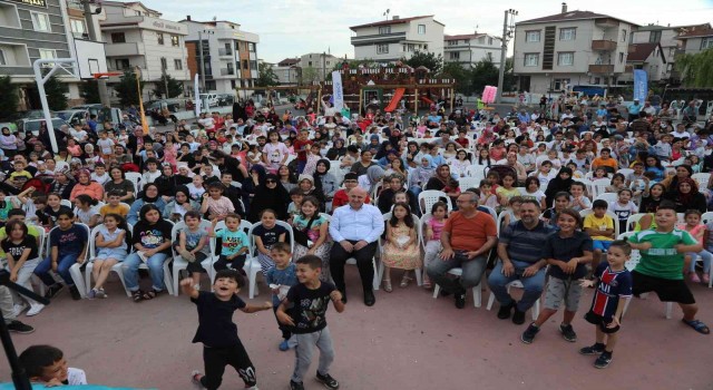 Bu şenlik Darıcalı çocukların yüzünü güldürüyor