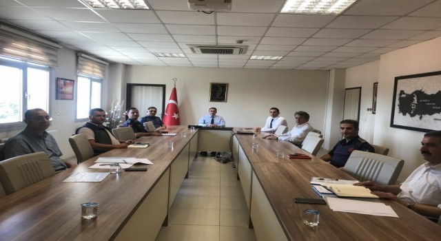 Burhaniyede Orman Yangınları ile Mücadele toplantısı