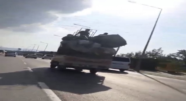 Bursada tehlikeli taşımacılık