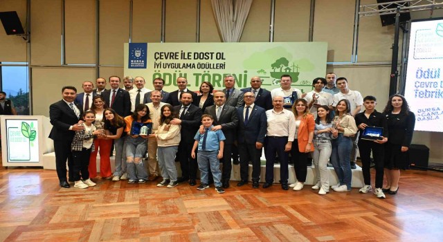 Bursanın ‘En çevrecileri ödüllendirildi
