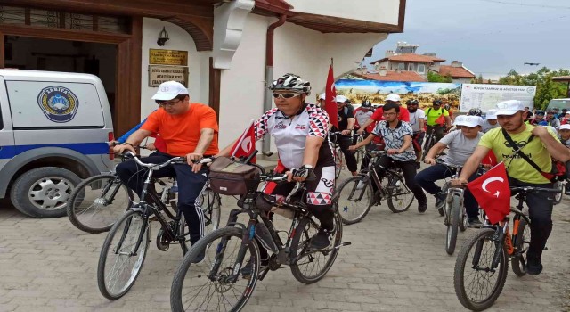 Büyük Taarruzun başladığı yerde 100. yıl için pedal çevirdiler
