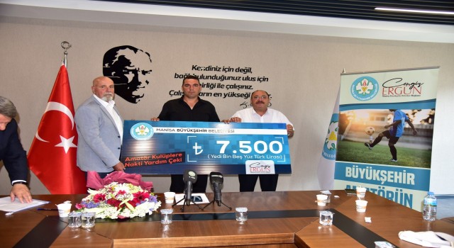 Büyükşehirden 2. amatöre nakdi destek