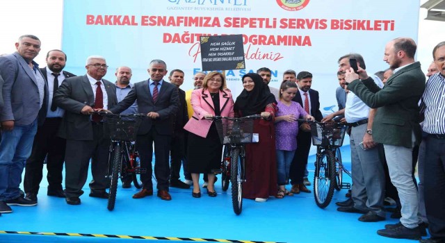 Büyükşehirden bakkal esnafına 3 bin bisiklet