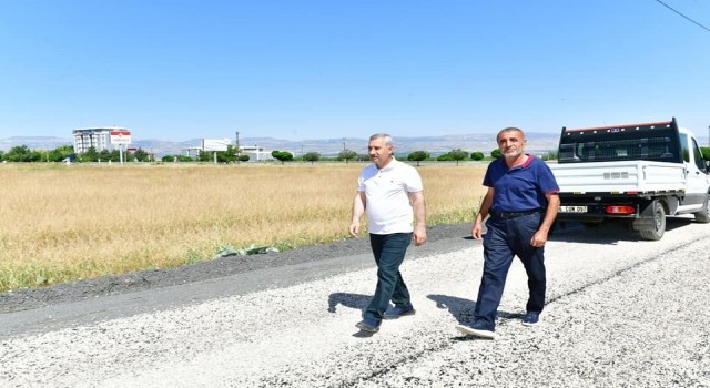 Cafana Mahallesinin yollarını güvenli hale getiriliyor