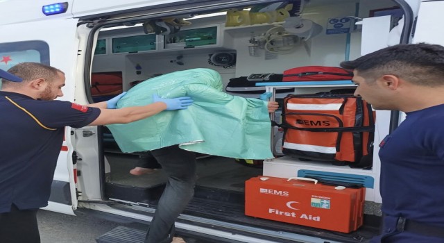 Çanakkalede denize düşen yolcu kurtarıldı