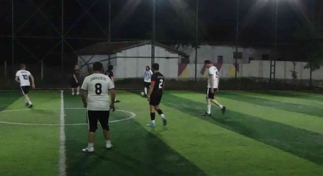 Çanakkalede dostluk maçı gerçekleşti