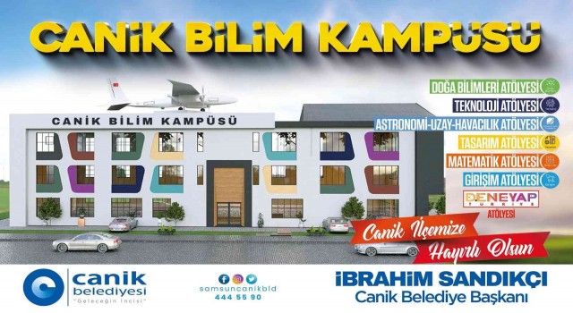 Canik Bilim Kampüsü TEKNOFESTte açılıyor