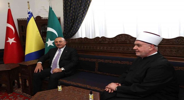 Çavuşoğlu, Bosna Hersek Reis-ul Uleması Hüseyin Kavazoviç ile görüştü