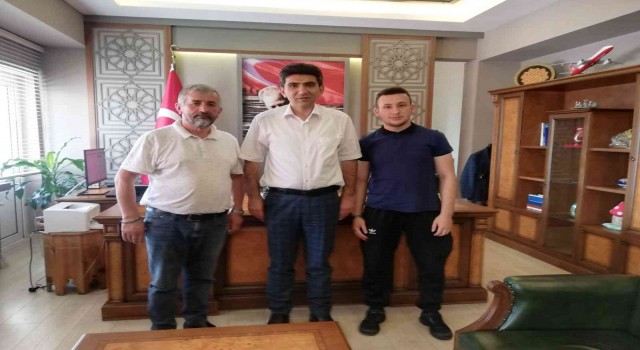 ÇAYEMDER Başkanı Ünlü, Kaymakam Coşkunla görüştü
