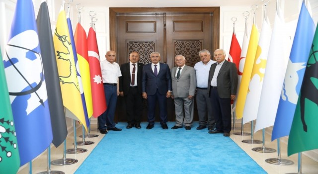 Cem Vakfından Başkan Güdere anlamlı ziyaret