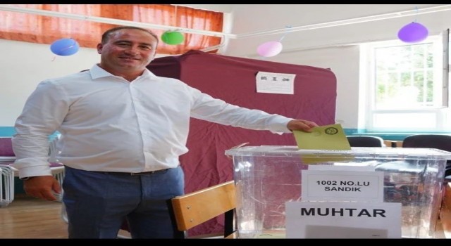 Çeşmede ölen muhtar sonrası seçim yapıldı