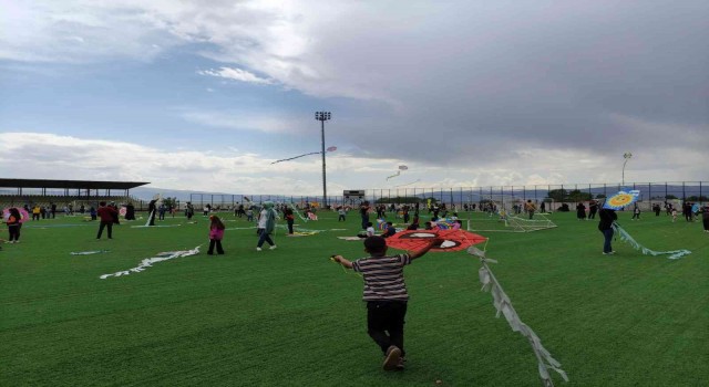 Çevre Haftasında uçurtmalar gökyüzünü süsledi
