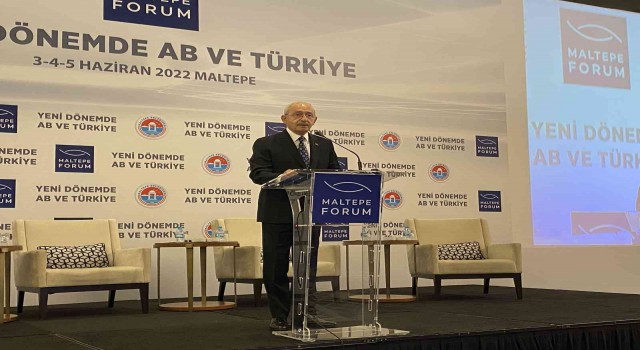 CHP Genel Başkanı Kılıçdaroğlu: ”Avrupa Birliğine tam üyeliği hedeflerimiz arasında görüyoruz”