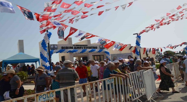 CHP Lideri Kılıçdaroğlu Aydın ziyaretinin son durağı Didimde