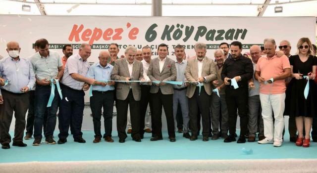 Çiftçiye ve üreticiye destek için 6 köy pazarı açıldı