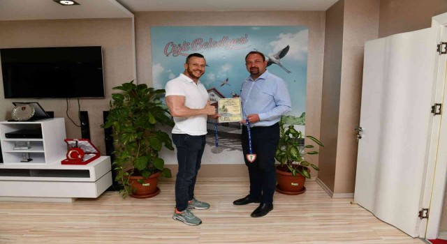 Çiğli Belediyesine, Avrupadan gümüş madalya