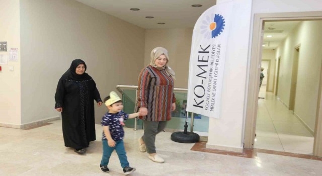 Çocuklar yaz dönemini, anneleriyle birlikte KO-MEKte geçirecek