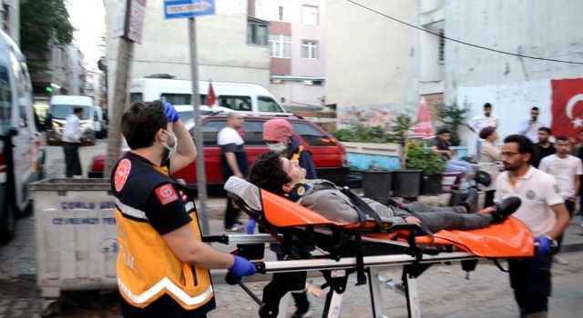 Çorluda trafik kazası: 1 yaralı