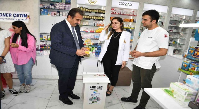 Çukurovada atık ilaçlar toplanıyor