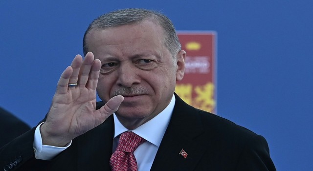Cumhurbaşkanı Erdoğan, NATO Zirvesi için fuar alanında