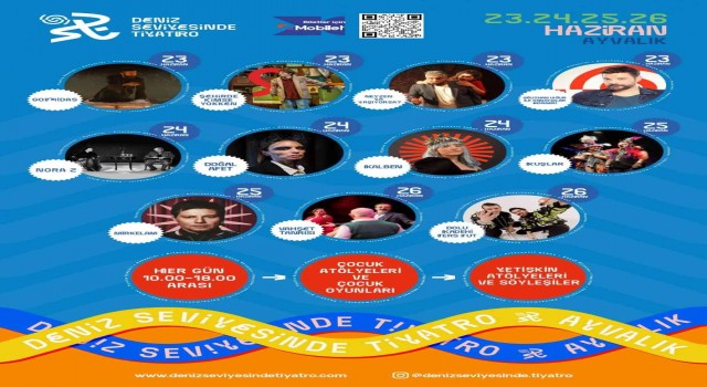 Deniz Seviyesinde Tiyatro Festivali yarın başlıyor