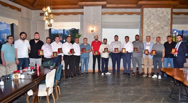 Denizlispora destek veren yöneticiler onurlandırıldı
