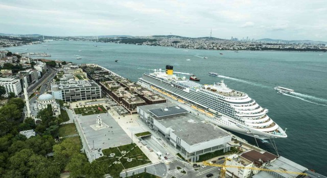Dev kruvaziyer ‘Costa Venezia ayda 40 bin turisti İstanbula getiriyor