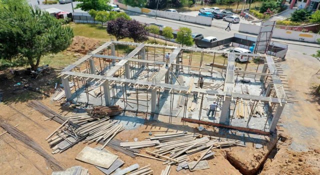 Dev parkta çalışmalar ilerliyor