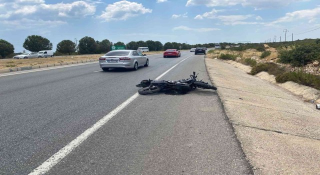 Didimdeki kazada motosiklet sürücüsü hayatını kaybetti