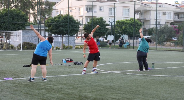 Didimliler daha sağlıklı bir hayat için spor yapıyor