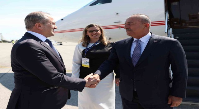Dışişleri Bakanı Çavuşoğlu Kuzey Makedonyada