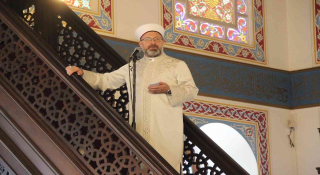 Diyanet İşleri Başkanı Erbaş: İnsanlık ailesi tabiatın dengesini bozdu, çevreyi hoyratça kullandı