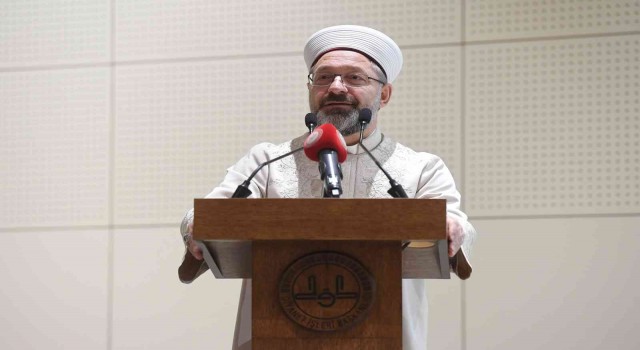 Diyanet İşleri Başkanı Erbaş: “Yeryüzünde iyilik egemen oluncaya kadar çalışmaya devam etmeliyiz”