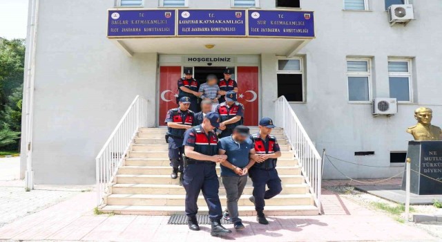 Diyarbakırda 19 düzensiz göçmen yakalandı
