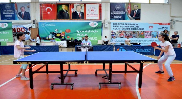 Diyarbakırda masa tenisi müsabakaları tamamlandı