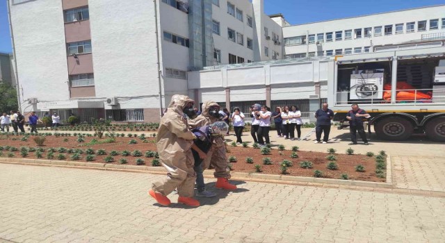 Diyarbakırda nükleer tatbikatı gerçeğini aratmadı