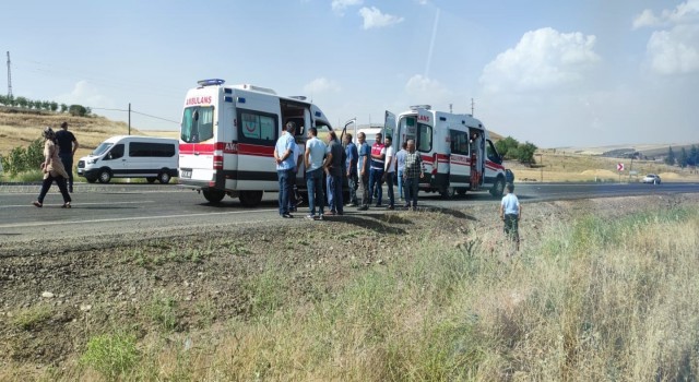 Diyarbakırda trafik kazası: 5 yaralı