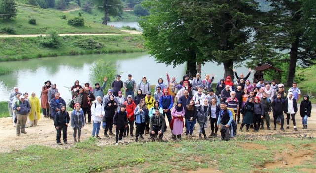 Doğa yürüyüşleri Karagölde devam etti