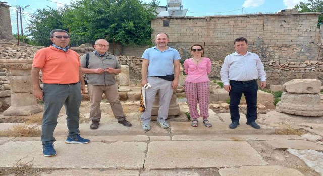 Doliche kazı ekibi Perrede incelemelerde bulundu