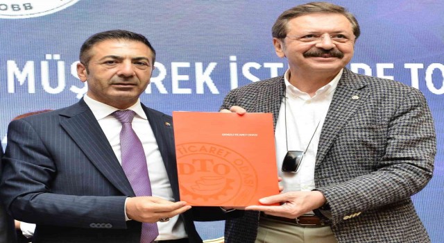 DTO Başkanı Erdoğan, Denizli iş dünyasının beklentilerini Hisarcıklıoğluna iletti